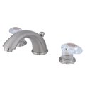 Kingston Brass KB968ALL Widespread Bathroom Faucet, Brushed Nickel KB968ALL